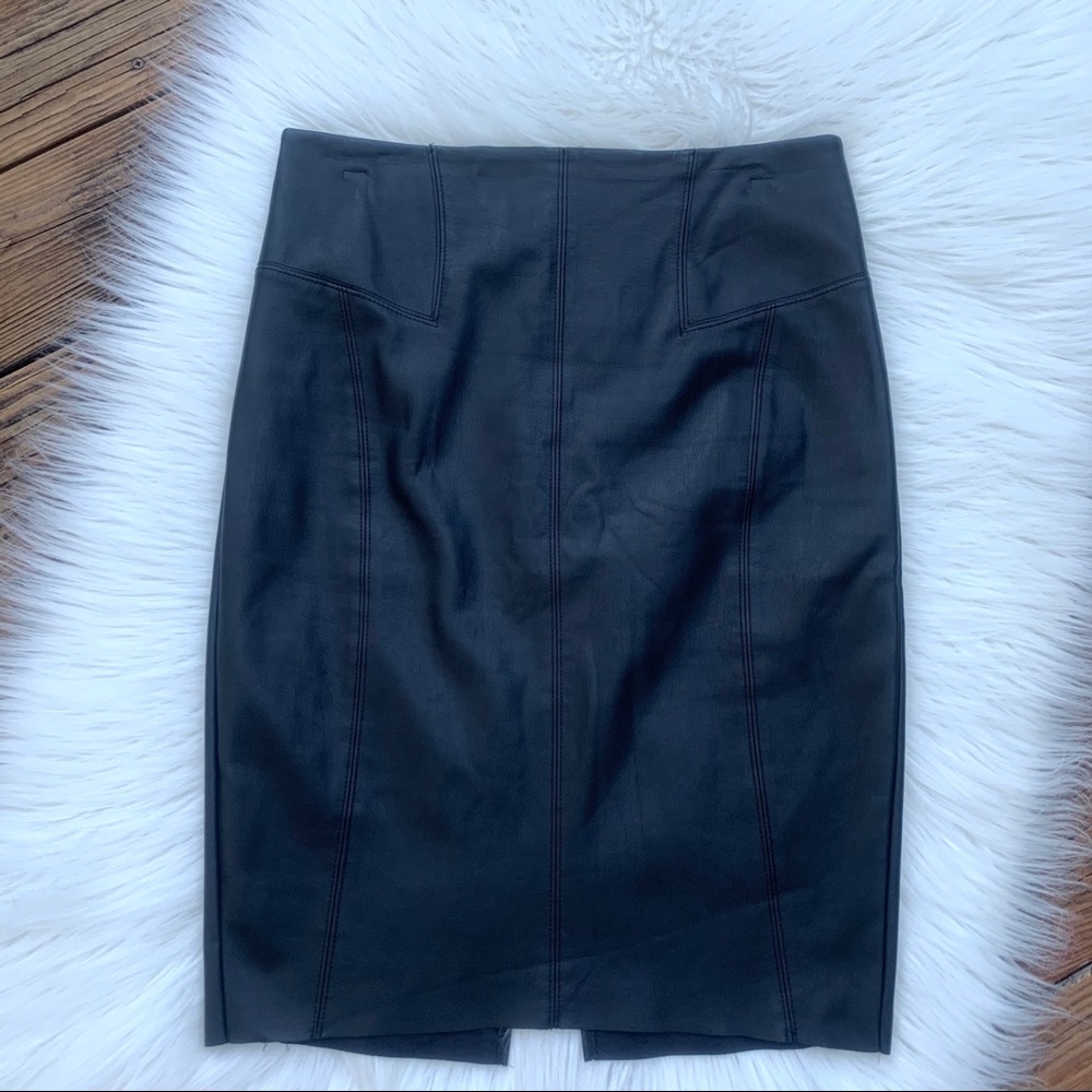 Express Black Pencil Skirt